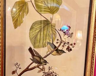 SCOTT GENTLING "PINE SWAMP WARBLER" ORIGINAL ART. FORT WORTH ART ROYALTY.