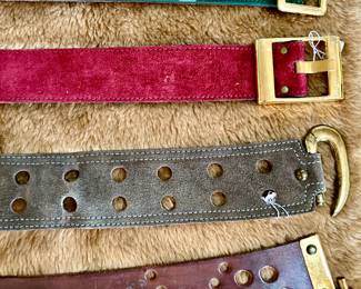 FUN VINTAGE BELTS.