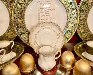 WEDGWOOD "FLORENTINE" CHINA.