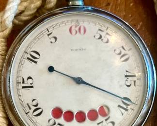 1937 Fort Worth Boat Club Heuer early yacht timer Nordis