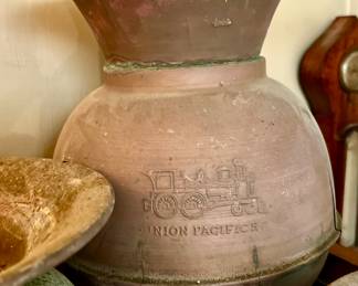 UNION PACIFIC SPITOON.