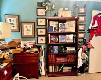 Books, art, golf!