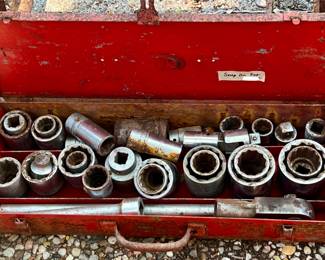 Great Tools including Snap-On socket set.