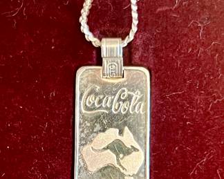 Coca-Cola silver charm 99%