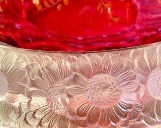 LALIQUE MARGUERITE BOWL