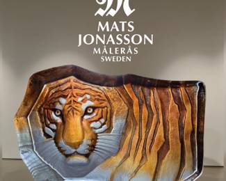 Mats Jonasson Crystal Tiger bid #36