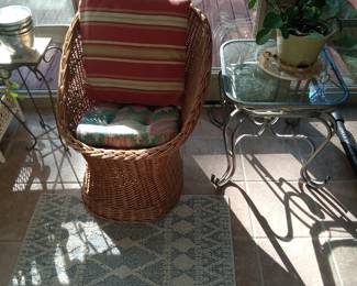 Wicker chair