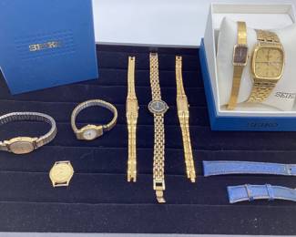 SEIKO Watches (7): Some for parts only