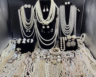 Precious Pearl Jewelry: Some Vintage, Signed