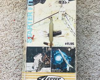 Box of Model Rocket Items