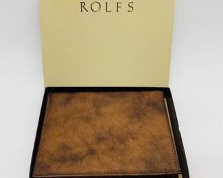ROLFS Cowhide Bifold Wallet