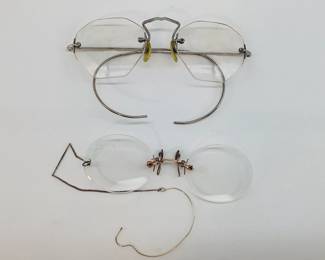 Two Pairs of Vintage Spectacles