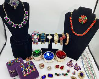 Multi-Colored Magical Mix of Sparkling Colorful Jewelry