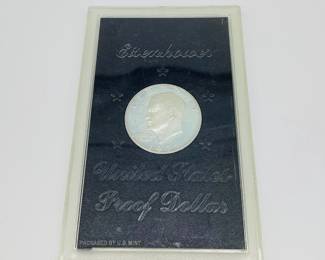 Eisenhower 1971-S United State Proof Dollar in Sealed Case