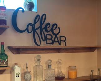 Metal sign