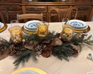 Holiday centerpiece right out of the box