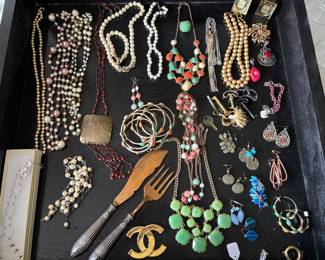 Costume jewelry selection