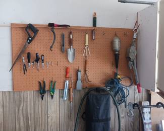 Gardening tools come along