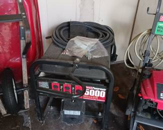 5000 w Coleman generator