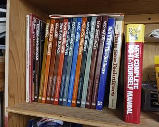 Set of how to books for carpentry do it yourself