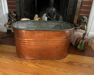 antique copper "savory" boiler