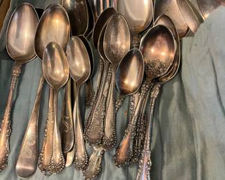 silverplate flatware & holloware