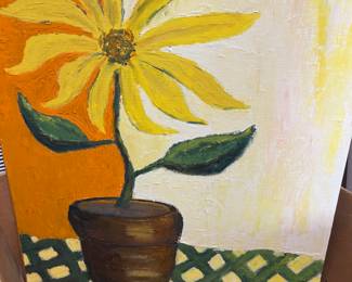 original paintings on board - landscape, still life, floral, holiday, seasonal