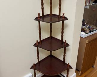 vintage corner shelf