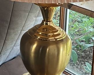brass lamp