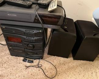 JVC stereo components