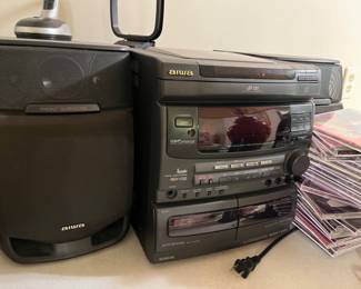 aiwa stereo system