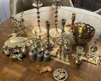 brass accents