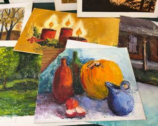 original paintings on board