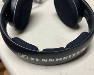 lots of electronics - sennheiser headphones