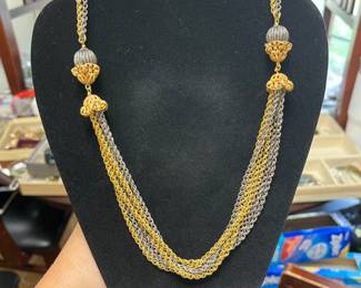 Miriam Haskell necklace