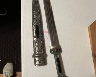 knife and scabbard