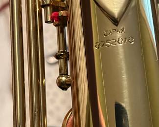 vintage Yanagisawa soprano saxophone in case
