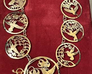 lots of costume jewelry, clip and pierced earrings, necklaces, bracelets, bangles, men's tie clips and cufflinks, etc.
