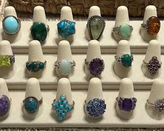 sterling rings