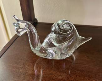 Roberto Moretti 1950's Pilgrim glass Snail