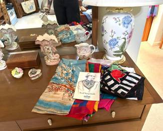 Vera MCM silk scarves