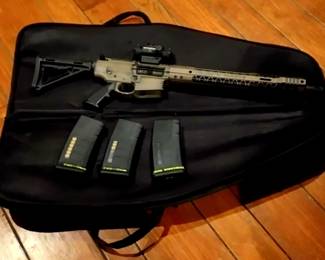 BLACK RAIN ORDNANCE. CAL:MULTI MODEL FALLOUT10. SL008773 SPITFIRE SCOPE1X. (3) .308 WINCHESTER 7.62X51MM CLIPS