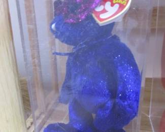 Ty Beanie Baby "Mardi Gras the Bear"
