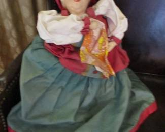 Lady Babushka Cloth Tea Pot Cover