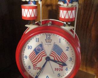 1976 Endura Bicentennial Alarm Clock
