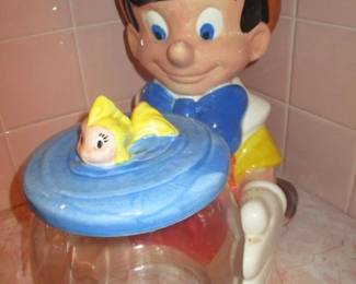 Disney Treasure Craft Pinocchio Cookie Jar