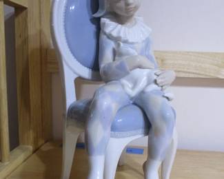 Lladro "Young Harlequin" Figurine
