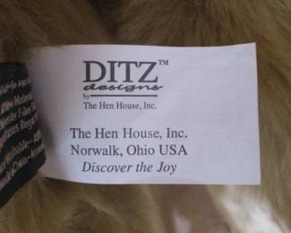 Ditz Golden Retriever Plush Toy