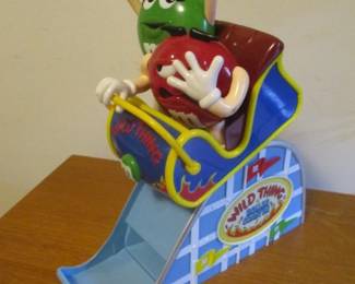 M&M's "Wild Thing"  Roller Coaster Candy Dispenser