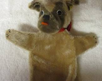 Steiff "Bully Bulldog" Hand Puppet